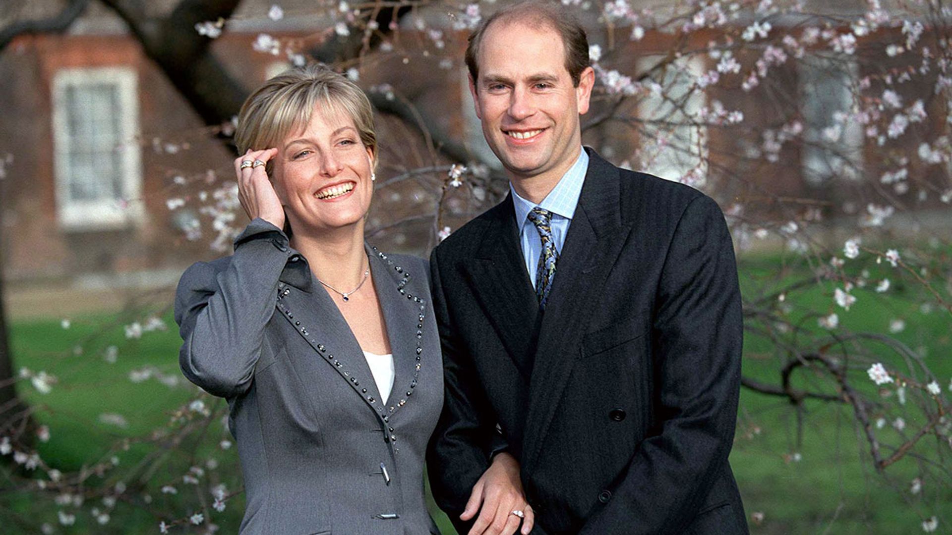 The Countess of Wessex said the sweetest thing about Prince Edward at their engagement announcement