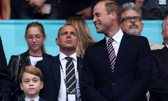 Prince William and Prince George make unexpected sporting appearance