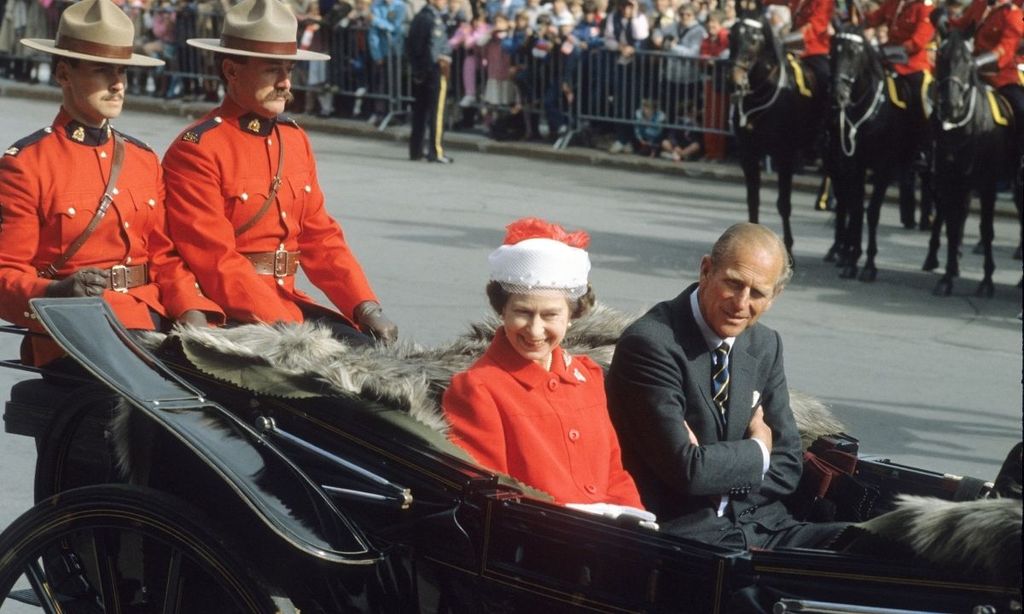 The Queen and Prince Philip in Ottawa in 1984