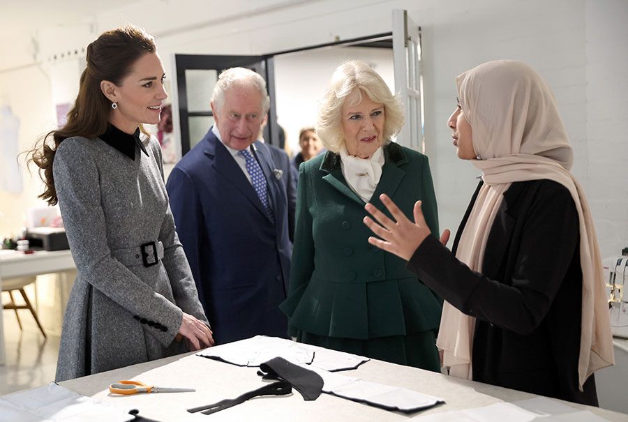 Duchess Kate Joins Prince Charles and Camilla for Today Outing in London