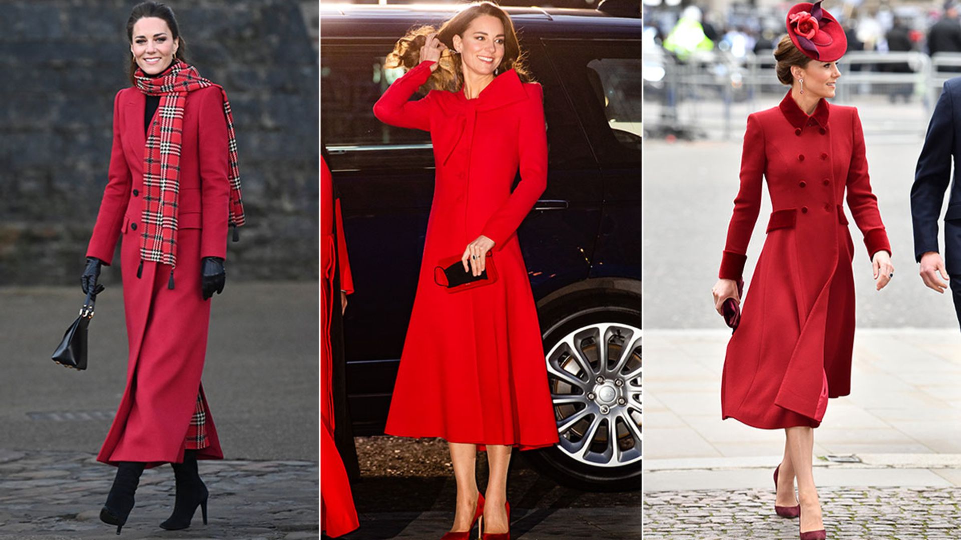 The Duchess in red: Kate Middleton's top 24 crimson looks