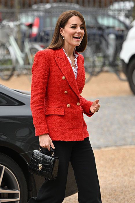 Duchess Kate Giggles As She Shoots Out Of Children's Slide In Copenhagen