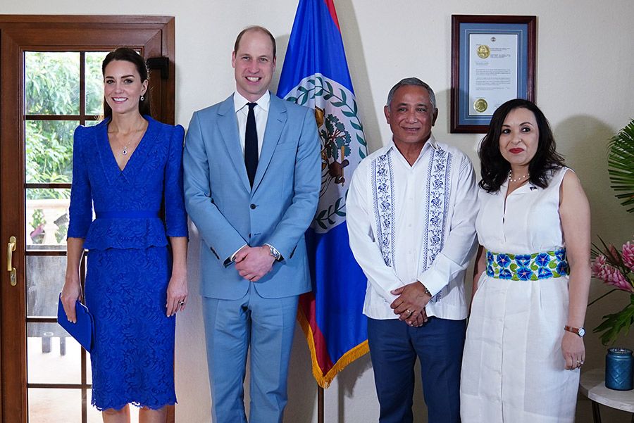 Kate Middleton and Prince William arrive for first day of Caribbean royal tour – best photos