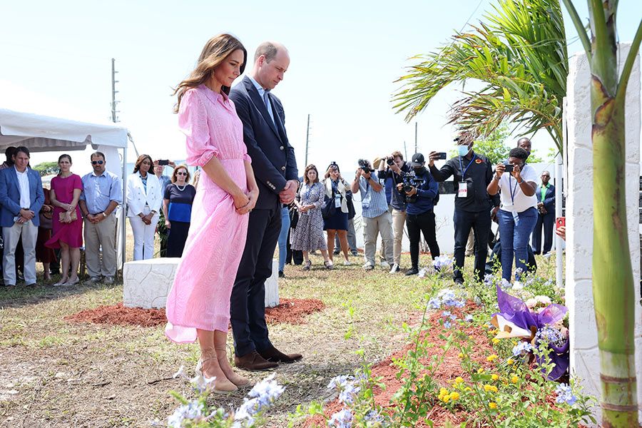 The Cambridges Visit Bahamas Island Affected By Hurricane