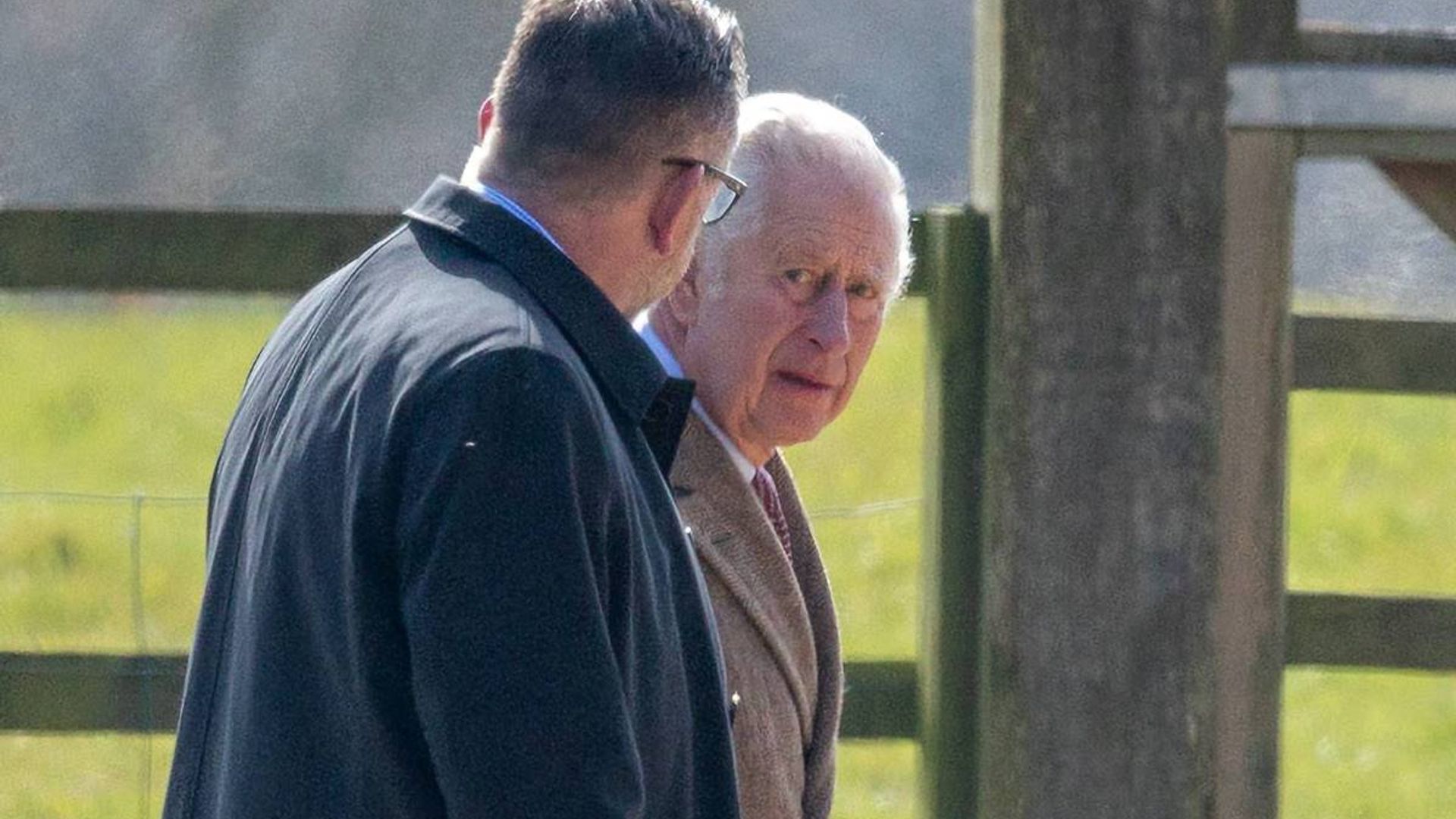 Prince Charles attends church at Sandringham following emotional occasion