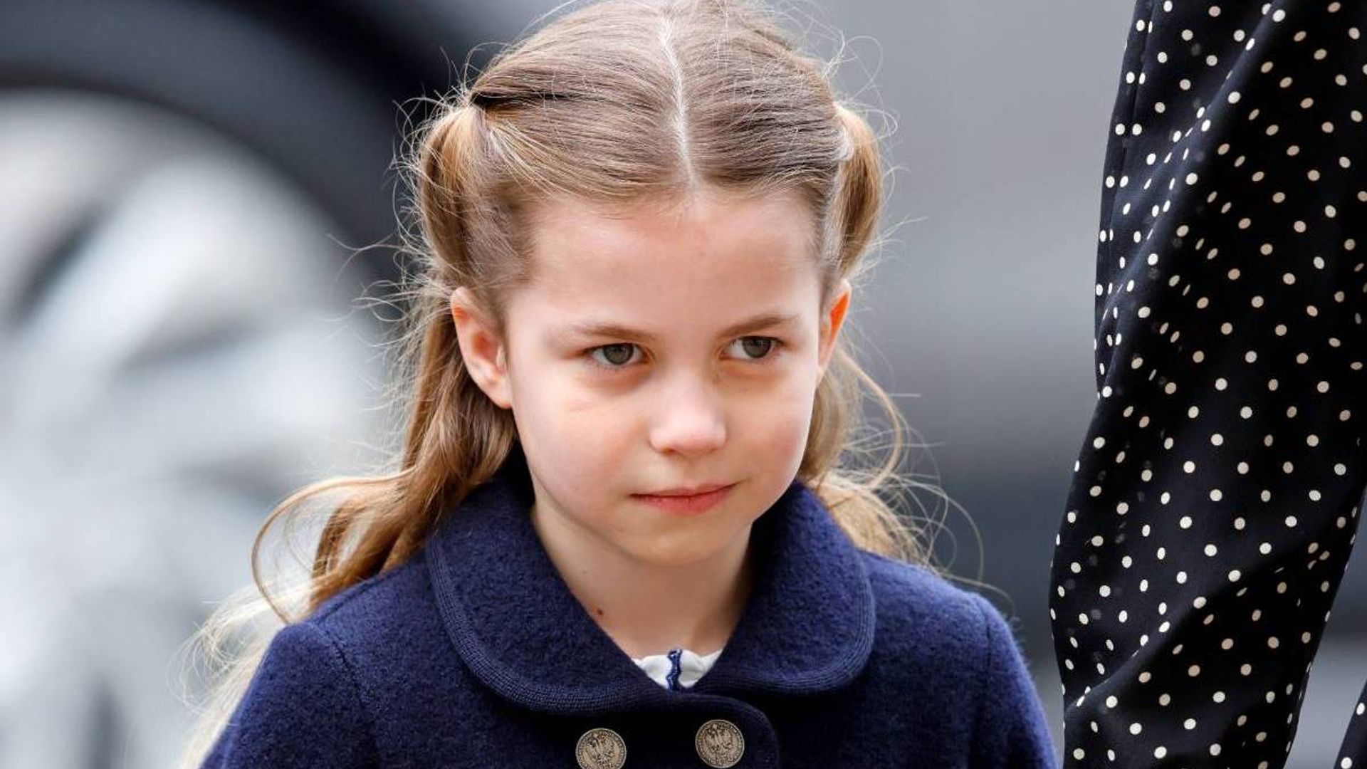 Princess Charlotte's cheeky moment at Prince Philip's memorial revealed