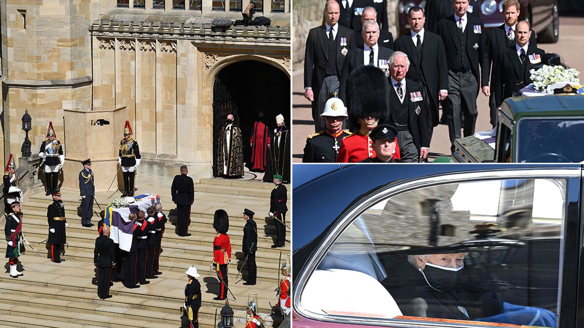 Prince Philip's dignified funeral: a look back at the royal family's heartbreaking day