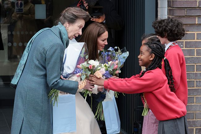 Duchess Kate and Princess Anne Visit Women’s Healthcare Organisations