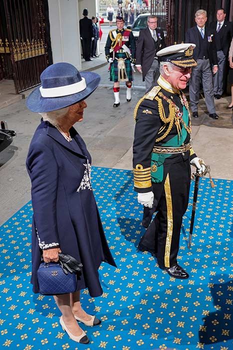 Prince William Joined By Prince Charles At State Opening Of Parliament - The Queen Watches From Home