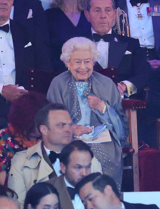 Her Majesty Attends Star-Studded The Queen's Platinum Jubilee Celebration in Windsor