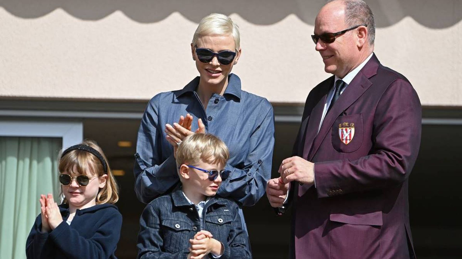 Princess Charlene delights fans with rare photo of children for special occasion