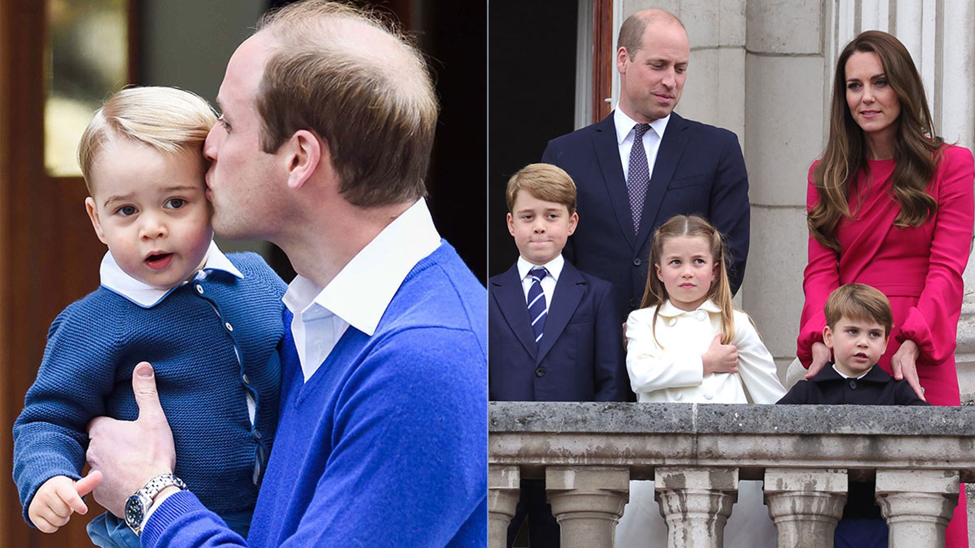 8 sweet photos of royal dads kissing their children
