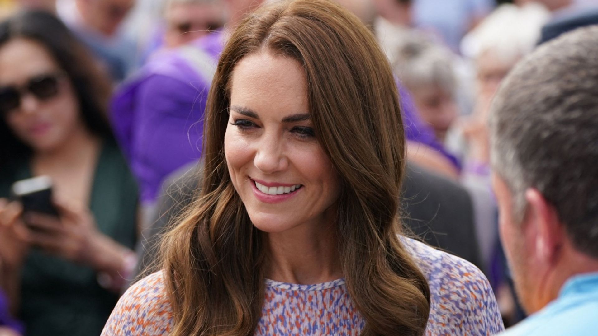 Duchess of Cambridge cradles four-month-old baby at royal event
