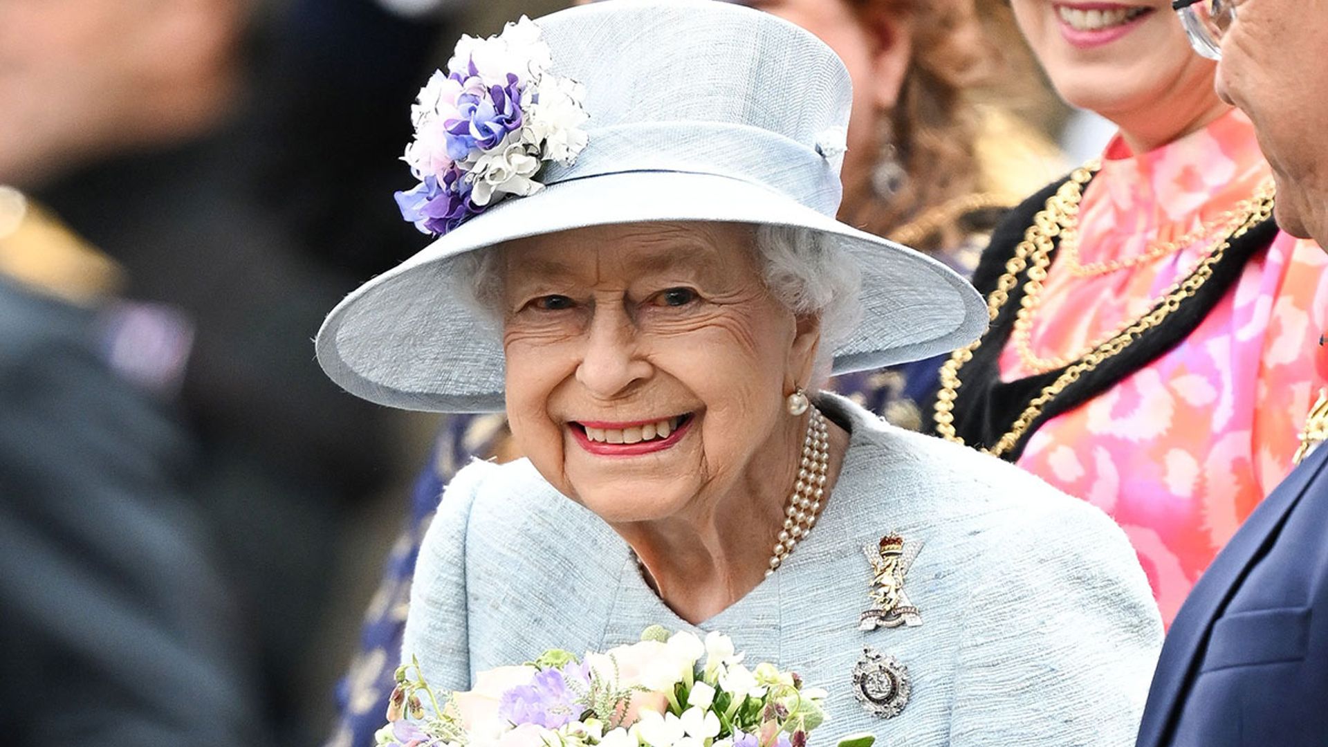 The Queen carries out public engagement in Scotland after uncertainty around her travel plans