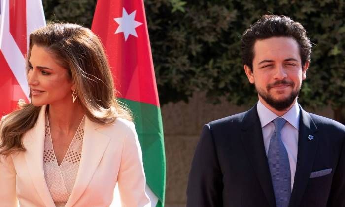 Queen Rania's son Crown Prince Hussein of Jordan announces engagement