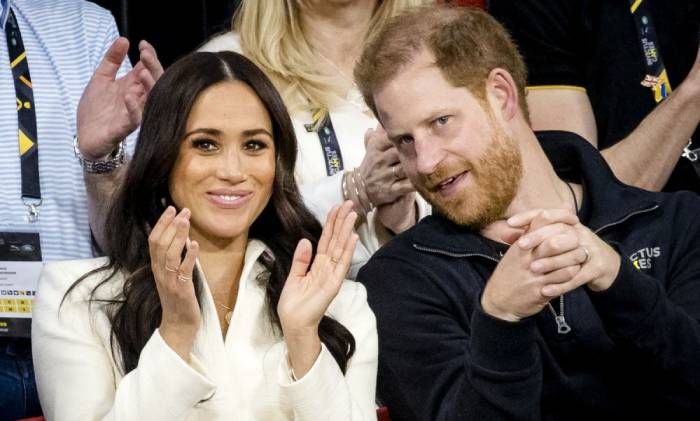 Prince Harry and Meghan Markle's daughter Lilibet had the cutest reaction to her dad's dancing