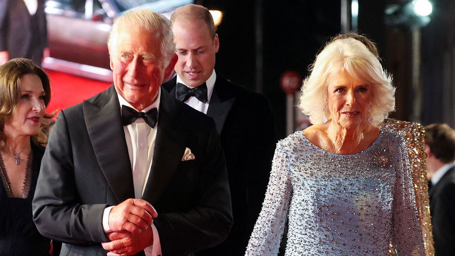 King Charles and Queen Consort Camilla react to Oscars win