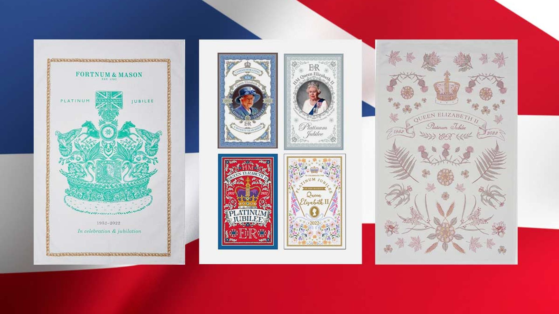 5 Platinum Jubilee tea towels that you can buy now and treasure forever