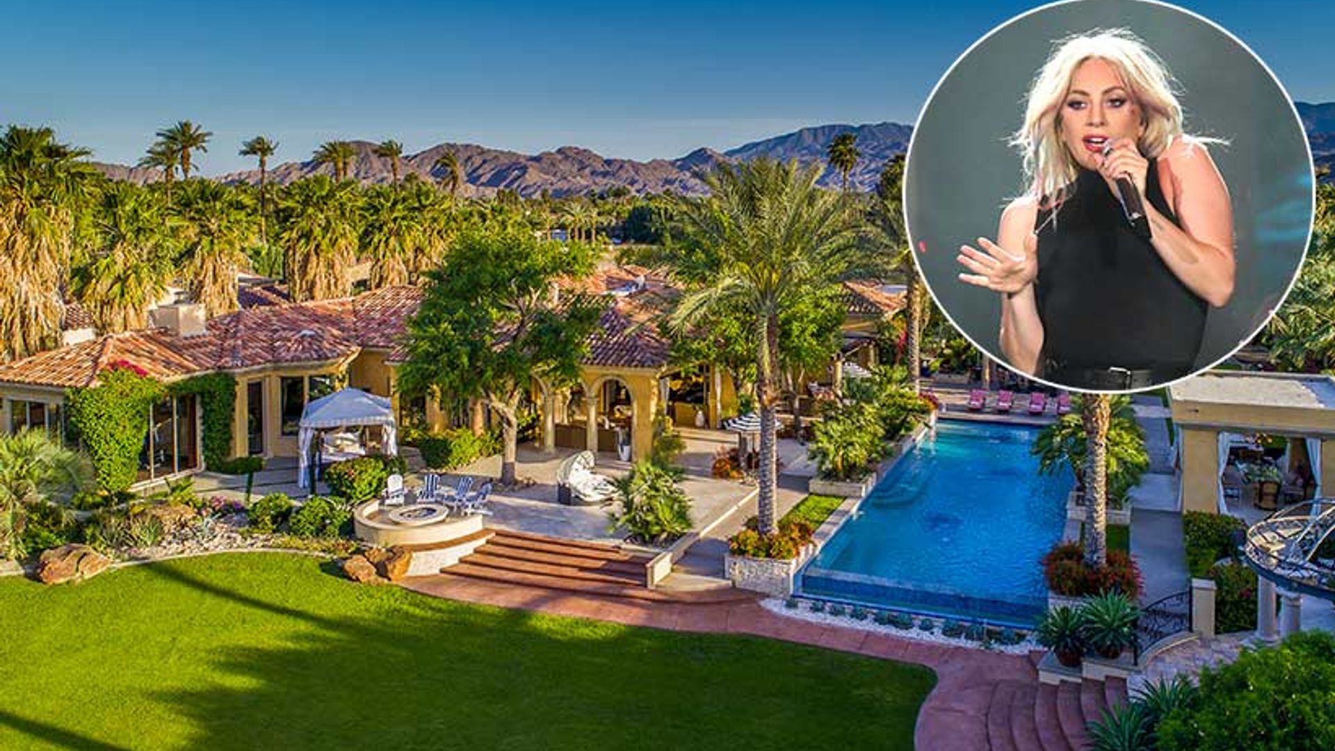 Inside Lady Gaga's £8,000 per night Coachella Airbnb mansion