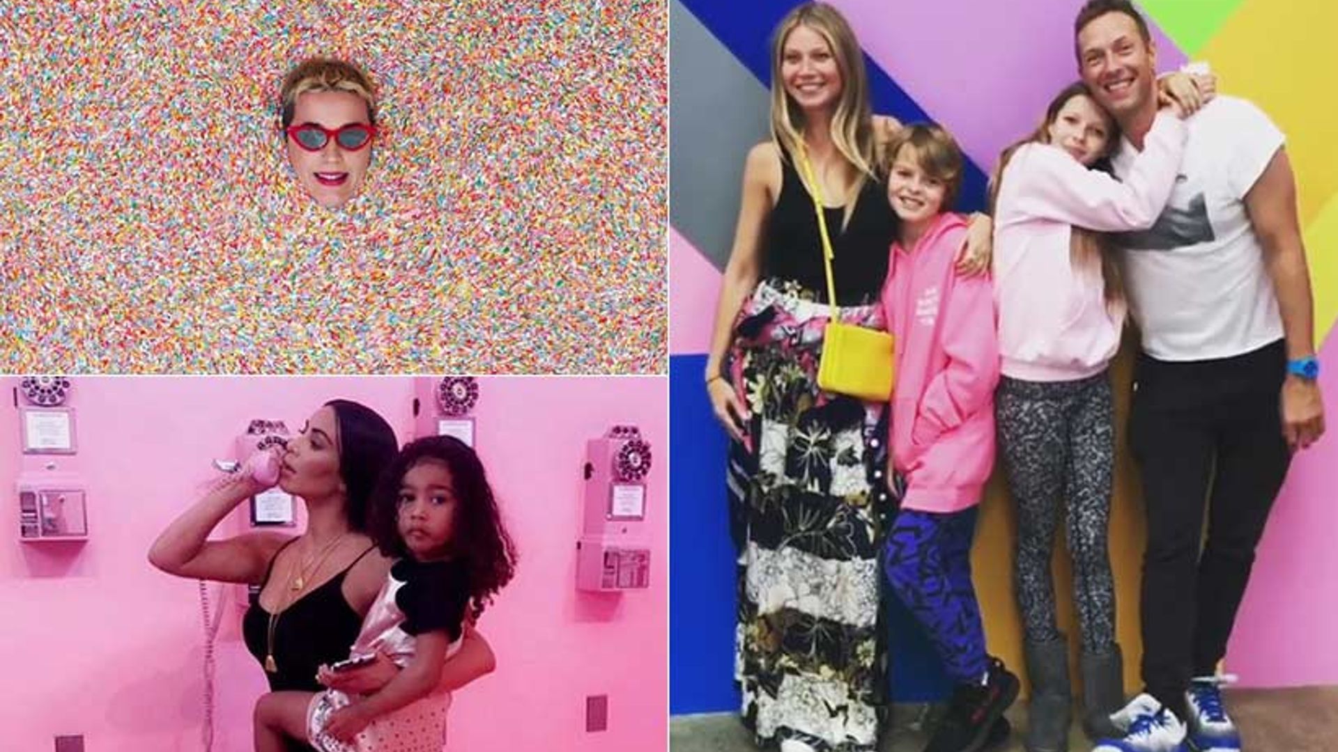Gwyneth Paltrow, Katy Perry and Kim Kardashian join the fun at LA's Museum of Ice Cream