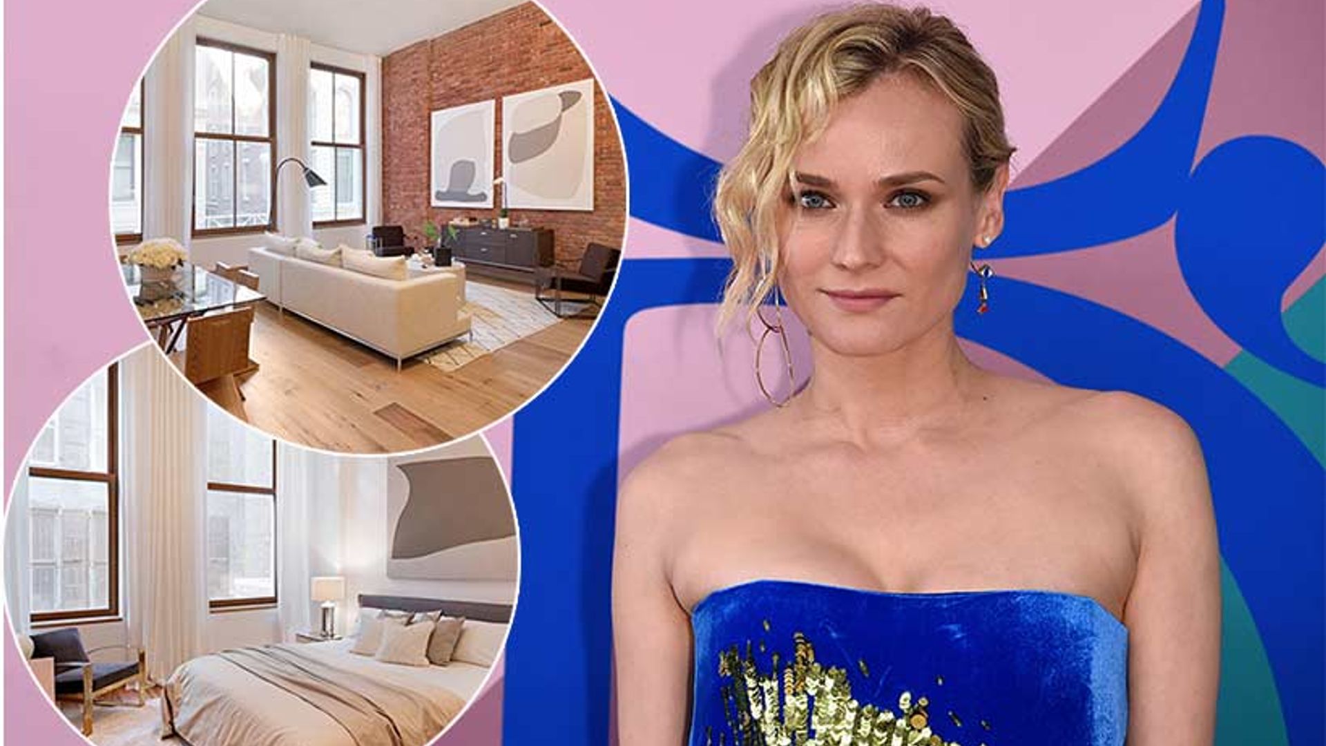 See inside Diane Kruger's £3.3million eco-friendly New York apartment