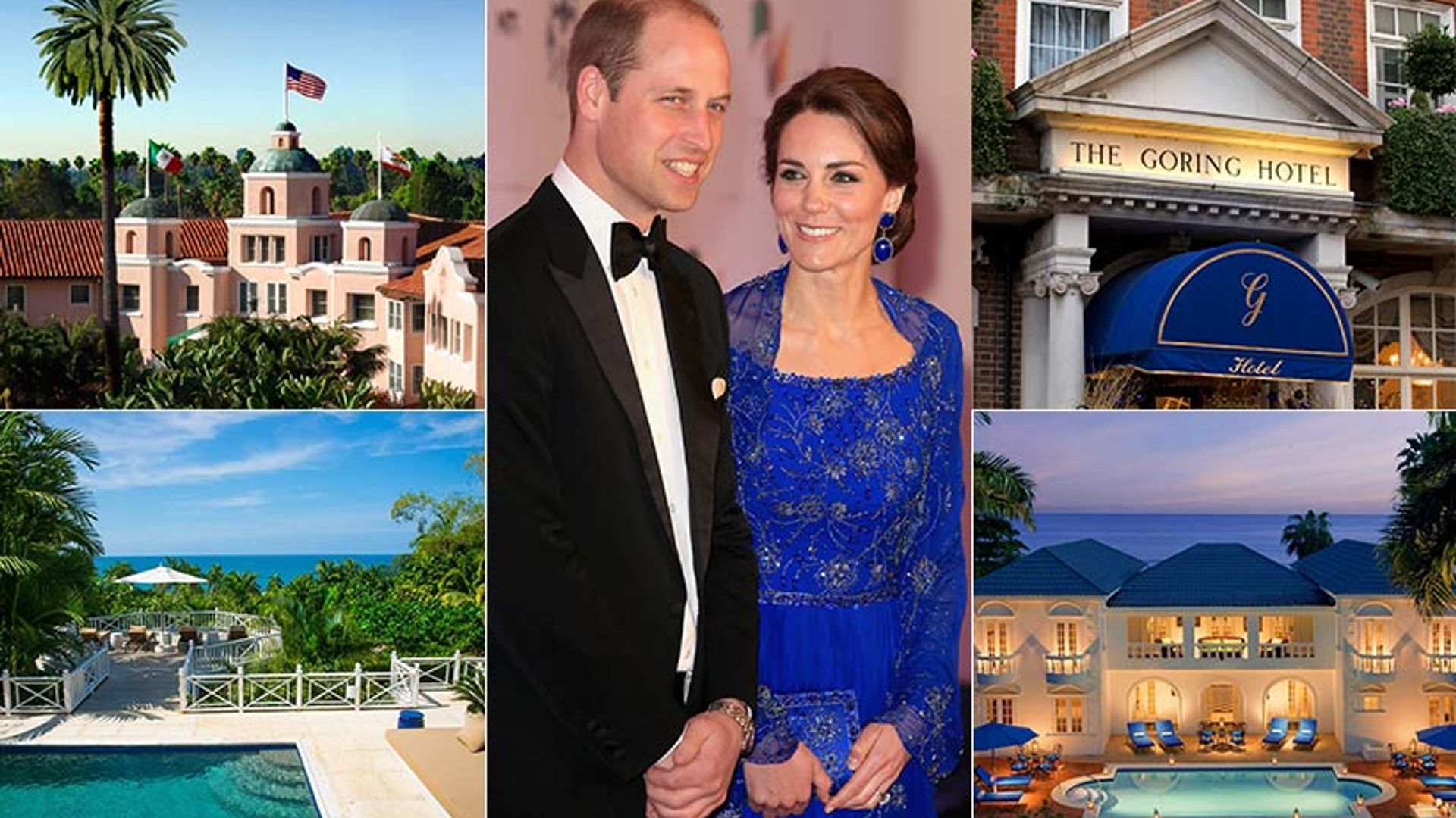 Holiday like royalty in the hotels loved by William, Kate and the Queen