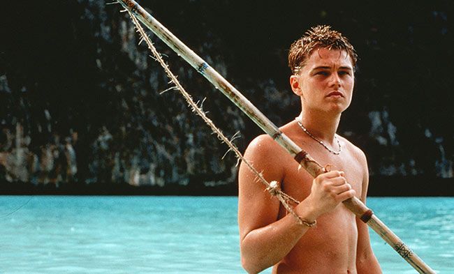 The Beach film still Leonardo DiCaprio