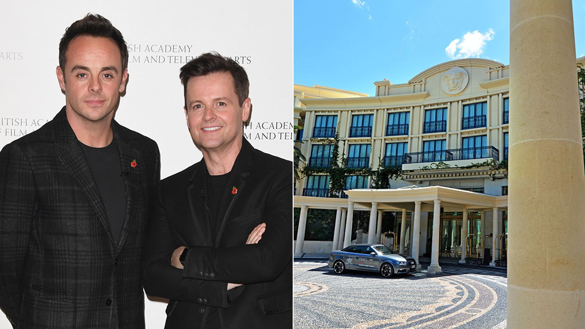 Where Ant & Dec stay on I'm a Celeb: Inside the £1800 per night Palazzo Versace