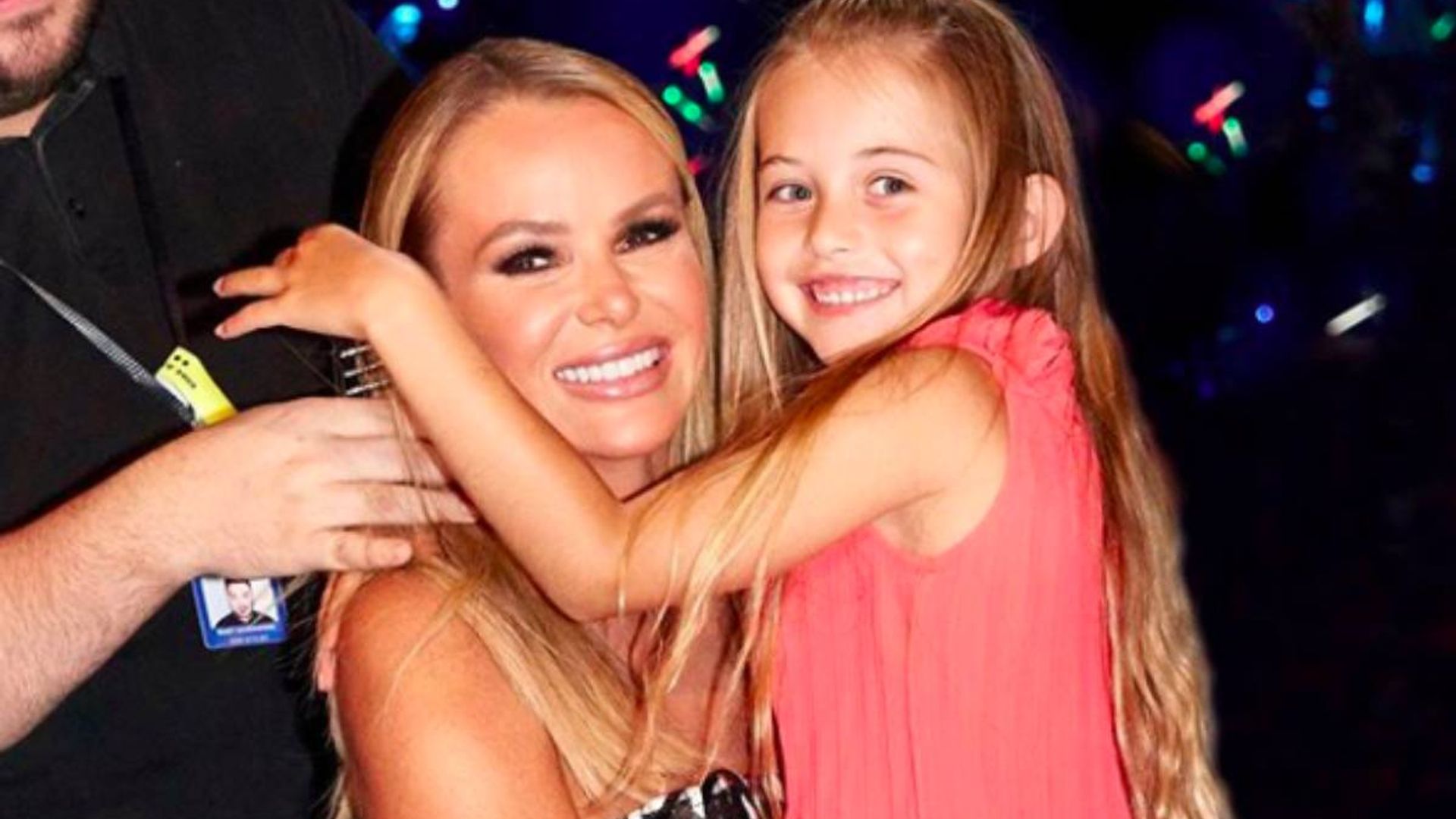 Amanda Holden and daughter Hollie