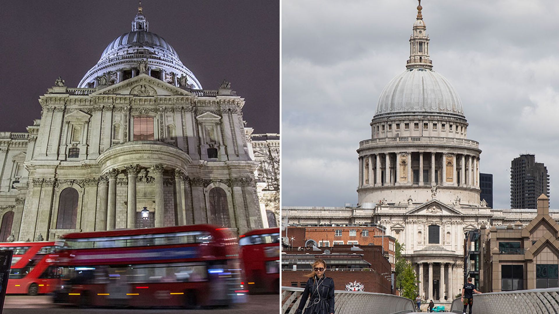 Incredible photos of UK royal landmarks before and after lockdown