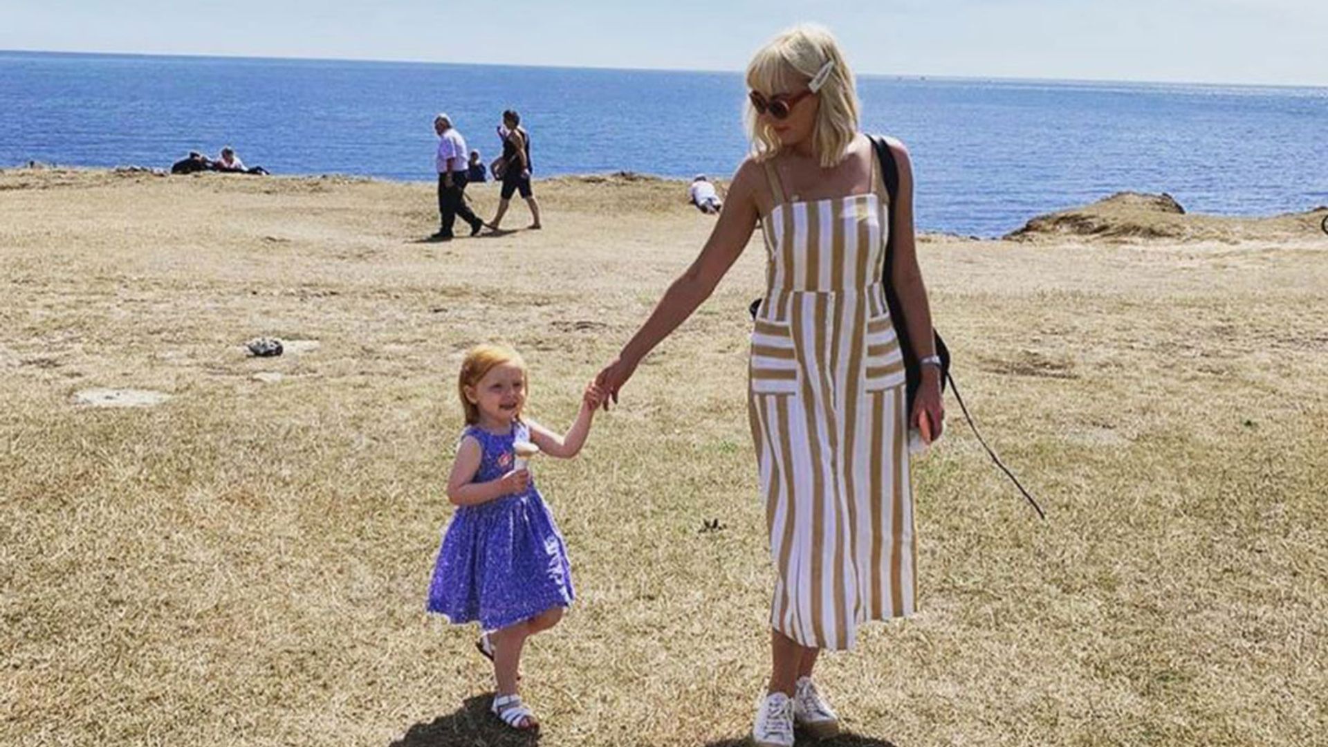 helen-george-daughter-staycation