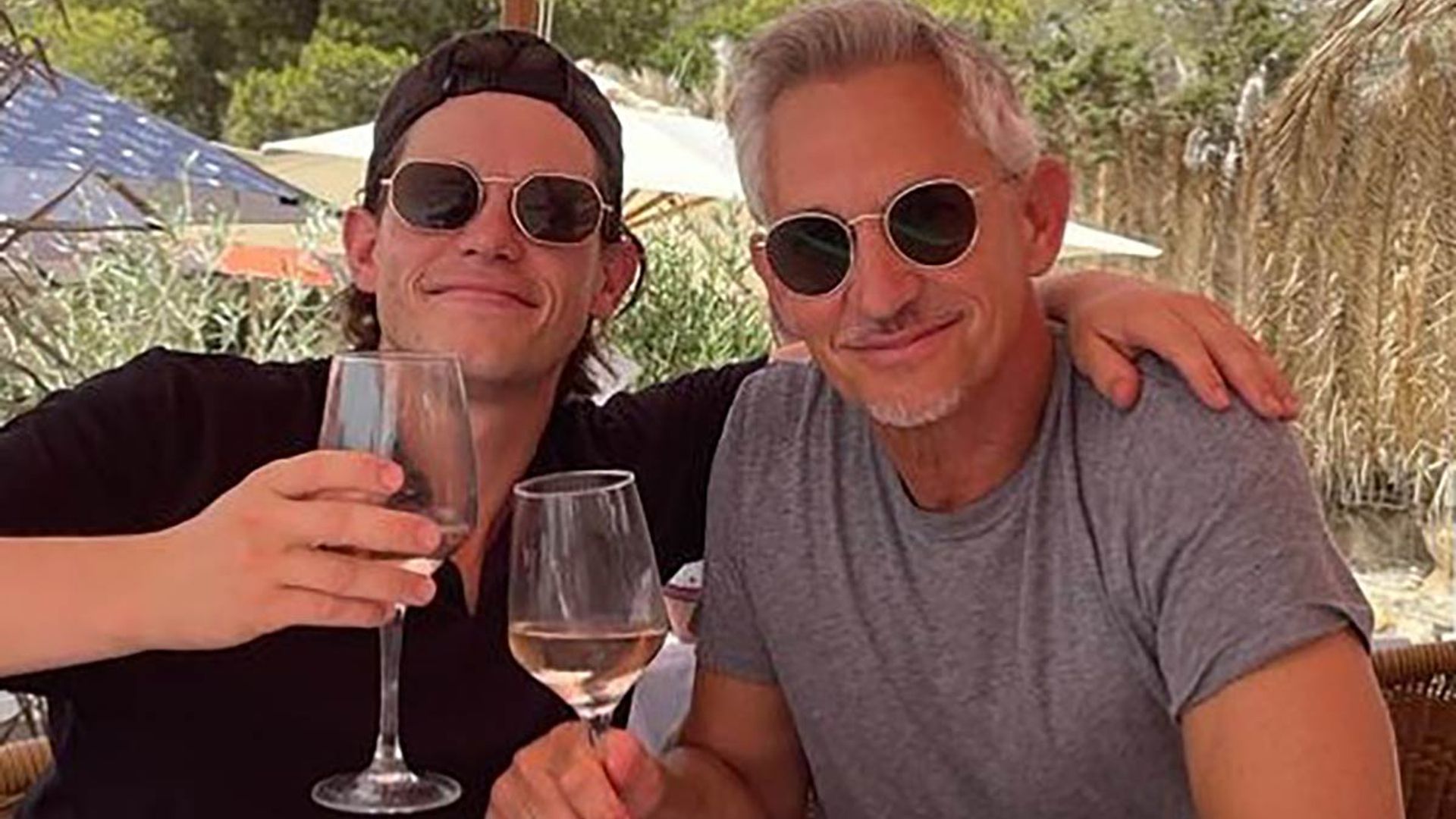 Gary Lineker twins with sons as they enjoy family holiday in Ibiza