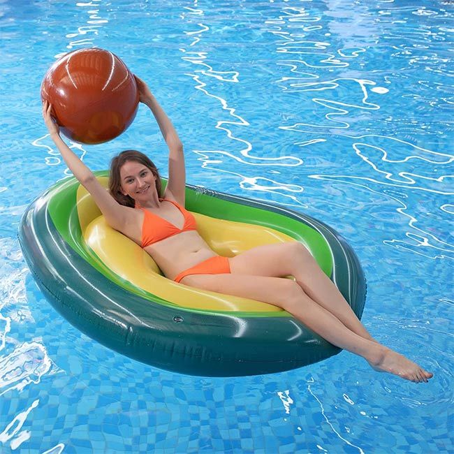 avocado pool float