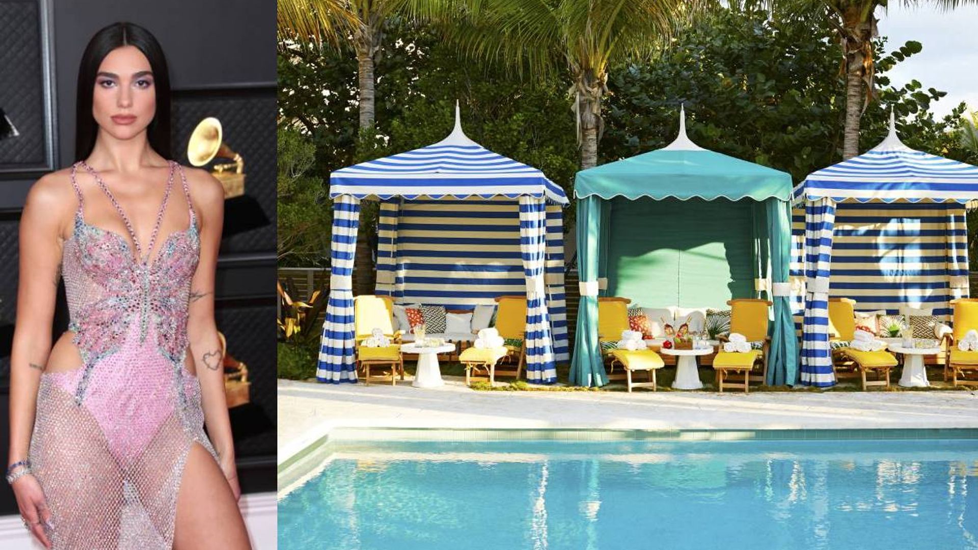 Dua Lipa filmed her poolside music video at this chic Miami oceanfront hotel perfect for staycations